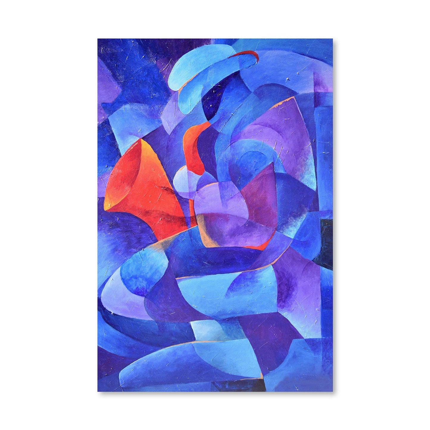 Rynx | Cubist Saxophonist Canvas