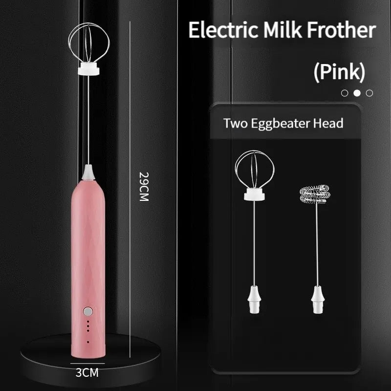 Rynx | 3-speed USB rechargeable hand mixer & milk frother