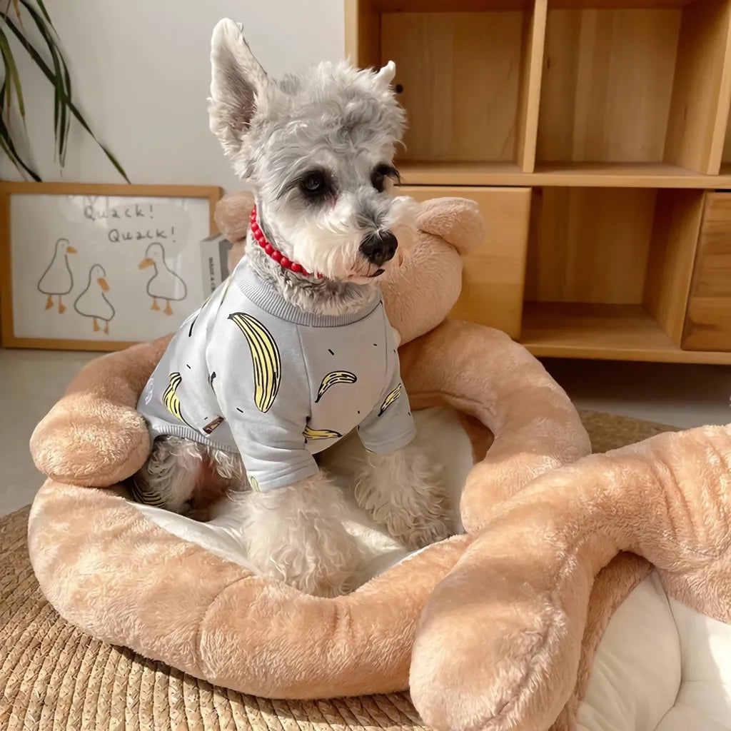 Rynx | Plush Teddy Bear Pet Bed