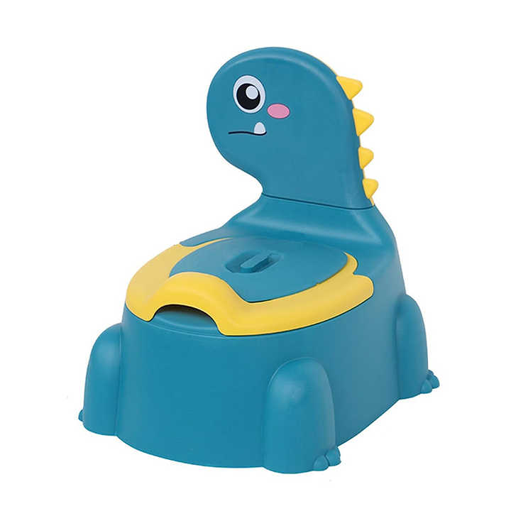 Rynx | Toddler Toilet Trainer Modern Dinosaur Style with Handle for Training