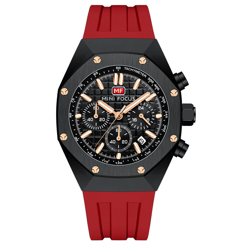 Rynx | Multifunctional Waterproof Quartz Luminous Sports Men's Watch