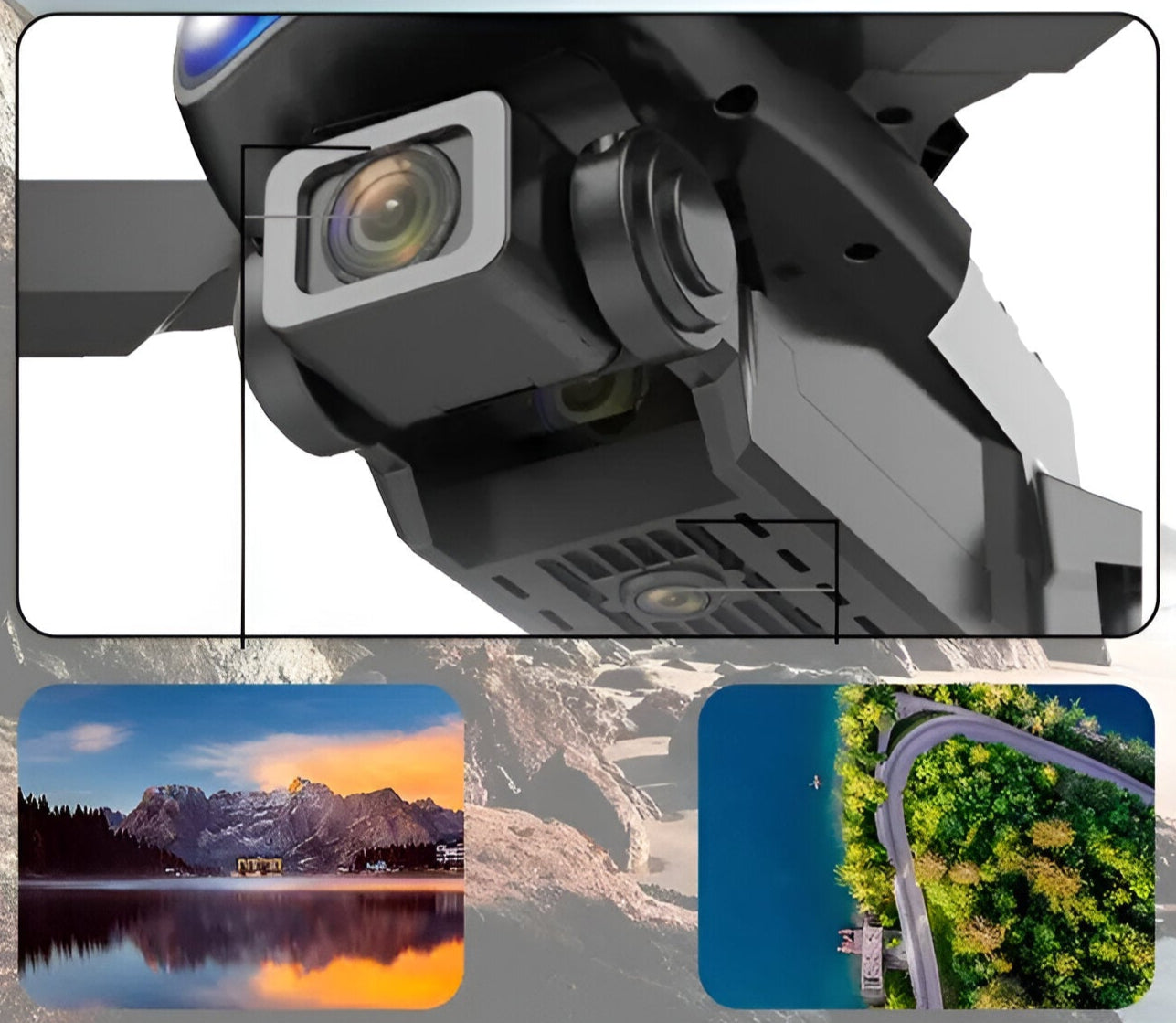 Rynx | AeroVision - Drone with two cameras
