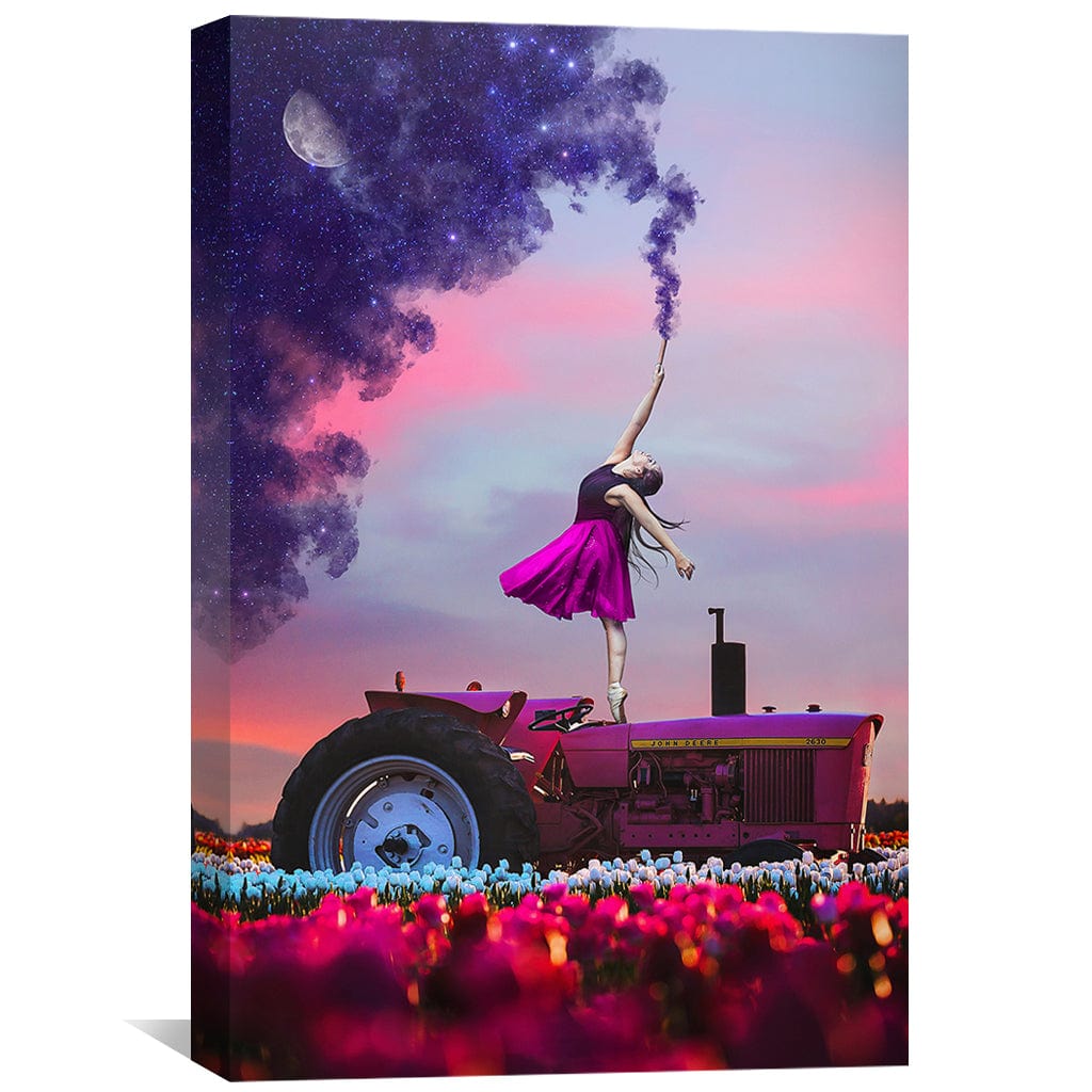 Rynx | Dancing Smoke Canvas