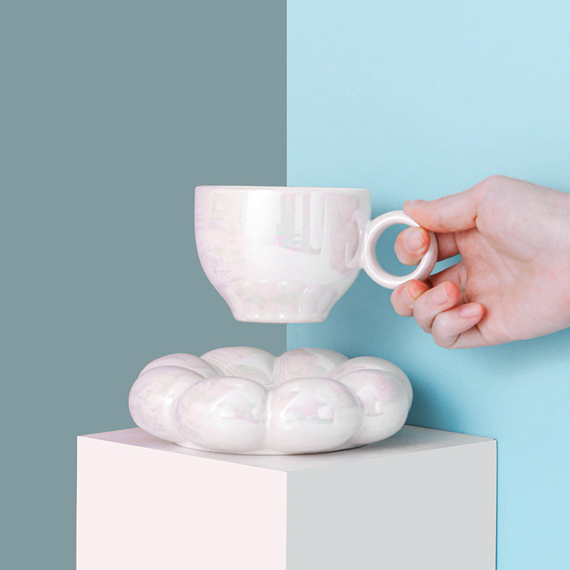 Rynx Chubby Floral Cup and Saucer Set