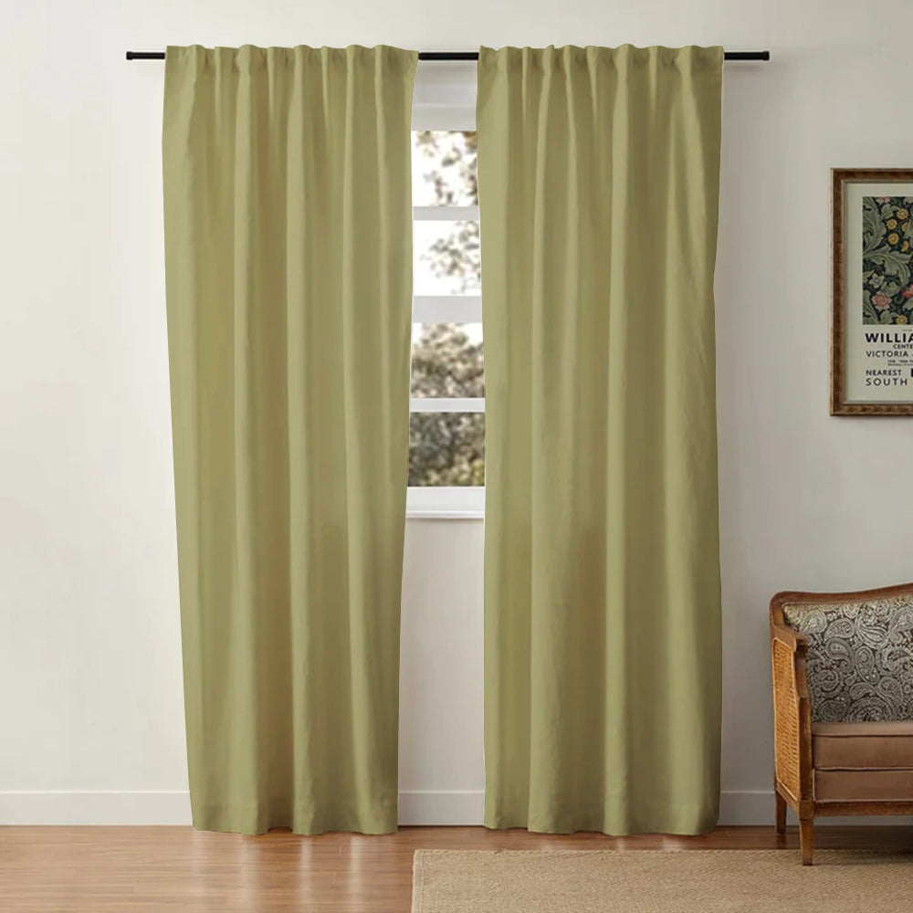 Rynx | Aira - Linen-Cotton Curtain with Soft Fabric