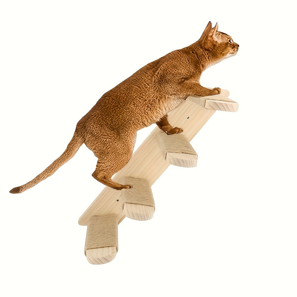 Rynx | CatClimb - Wall Mounted Wooden Cat Climbing Board