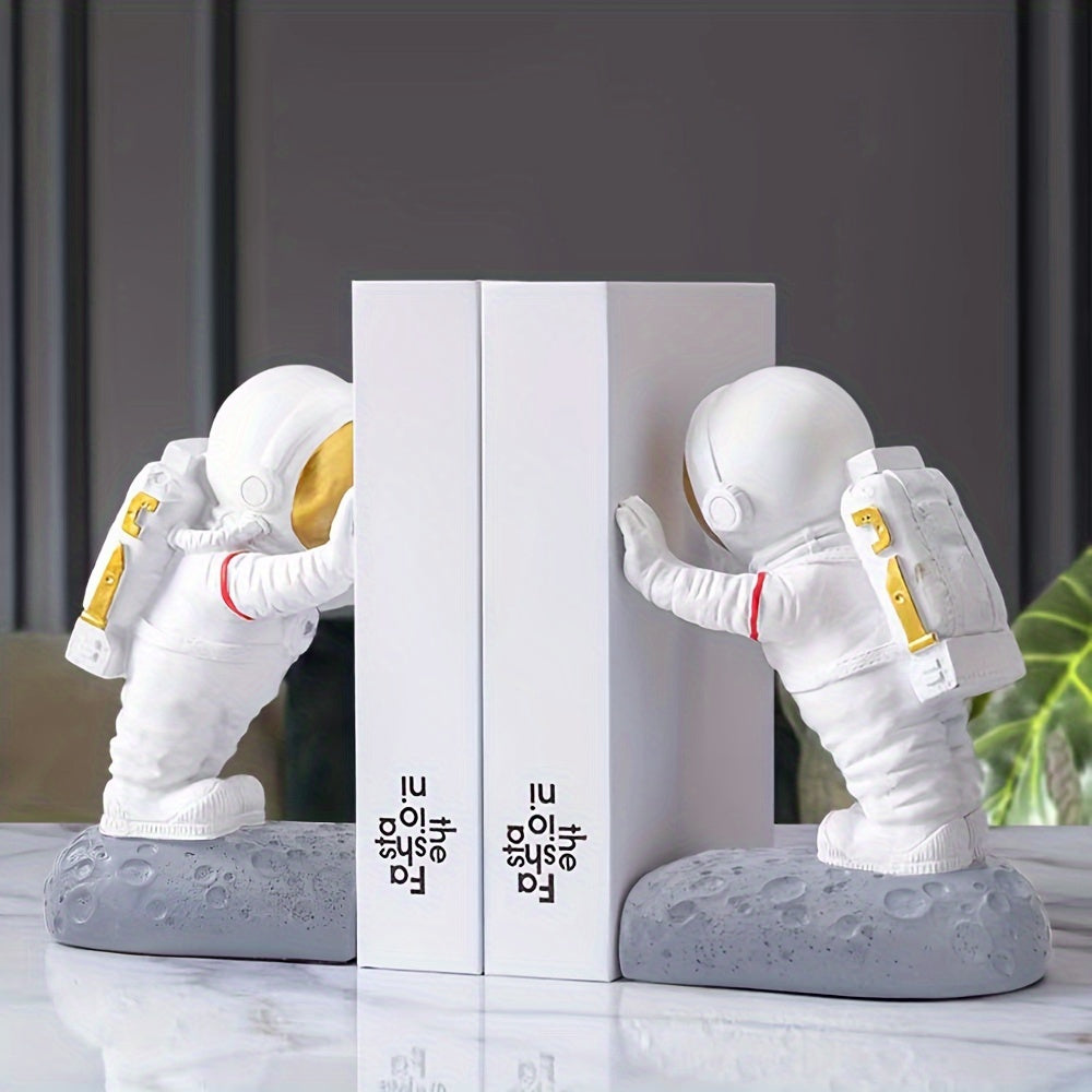 Rynx | SpaceHold - 2 pcs Astronaut Bookends for Heavy Books