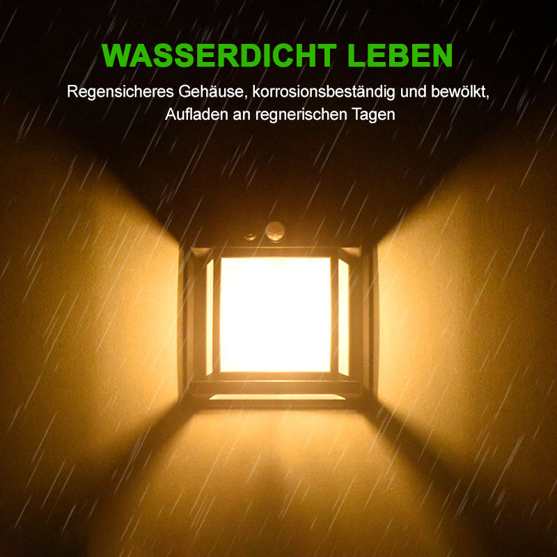 Rynx | Solar Wolfram Wall Light for Outdoor Use