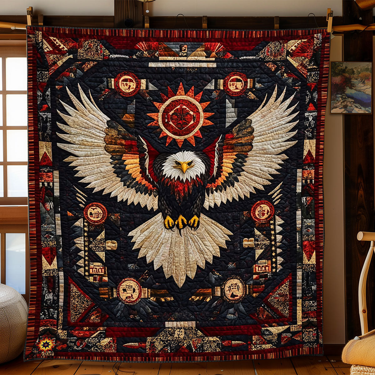 Rynx | Eagle Native American Quilt