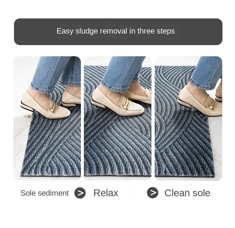 RYNX | Modern Anti-Slip Entrance In Pvc – Nordic Style And Sand Elimination