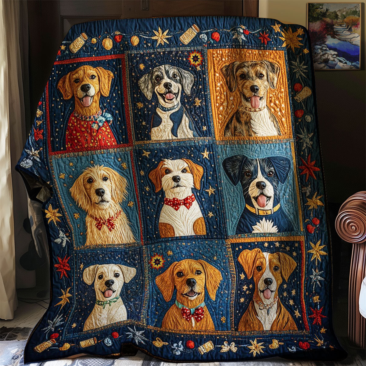 Rynx | Golden Paws Celebration Blanket