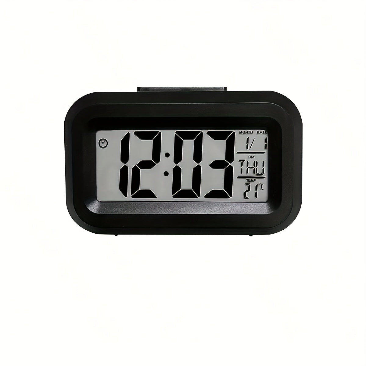 Rynx | GlowClock - Digital Alarm Clock with Date and Light Display