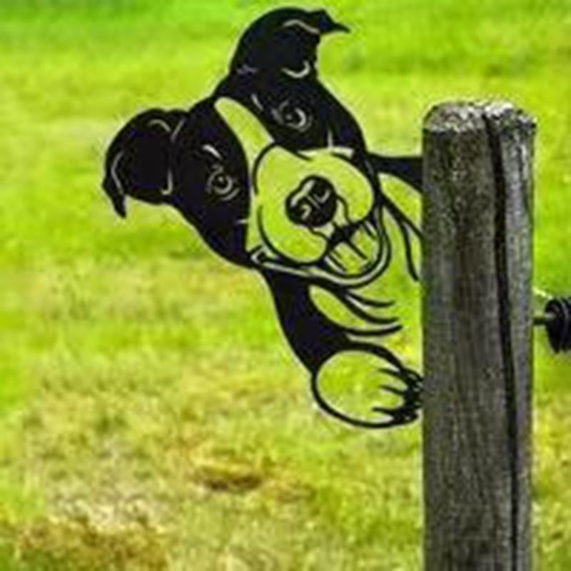 Rynx | Outdoor Garden Farm Spy Goat Metal Artwork Indoor Decor