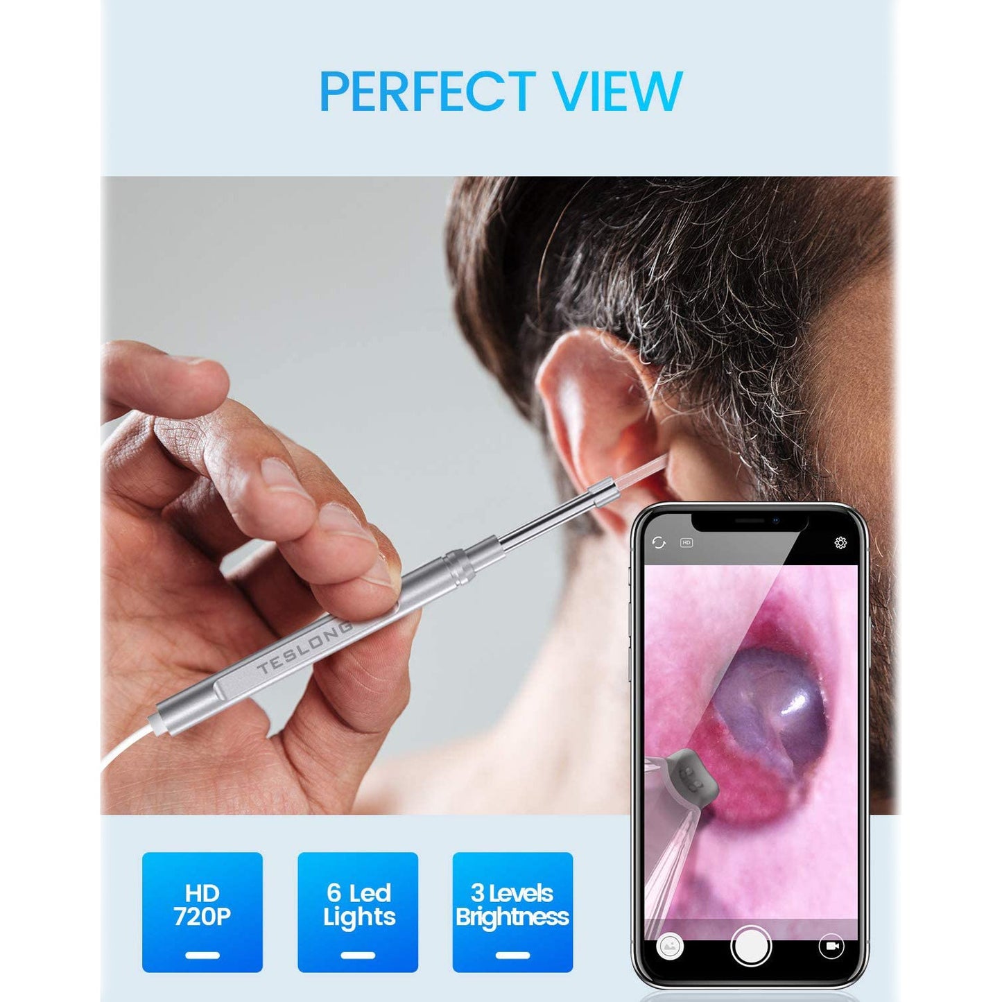 Rynx | Digital Otoscope Camera with Light