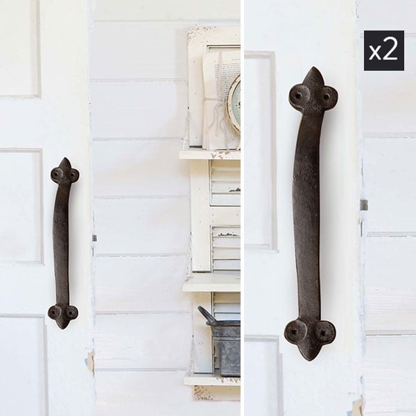 Rynx | *HUGE* Iron Door Handle Set of 2