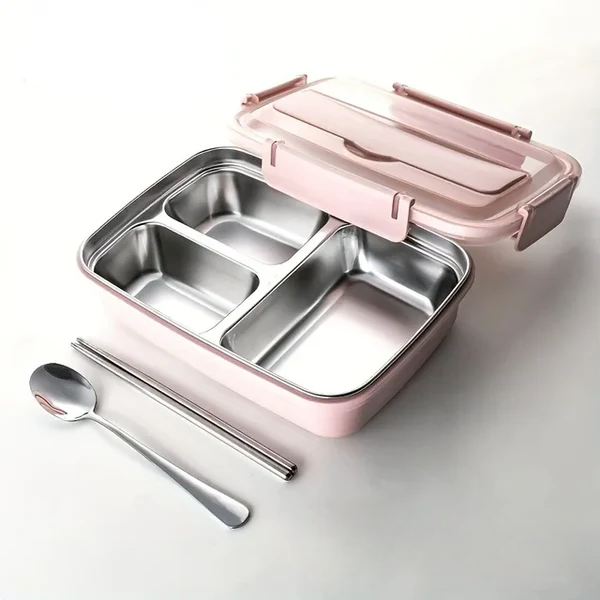 Rynx | Leak-proof lunchbox made of stainless steel with 3/4 compartments
