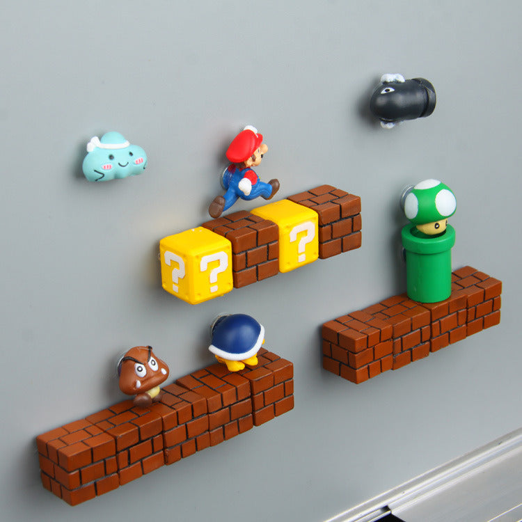 RYNX | Mario Fridge Magnets - Fun Games In The Kitchen