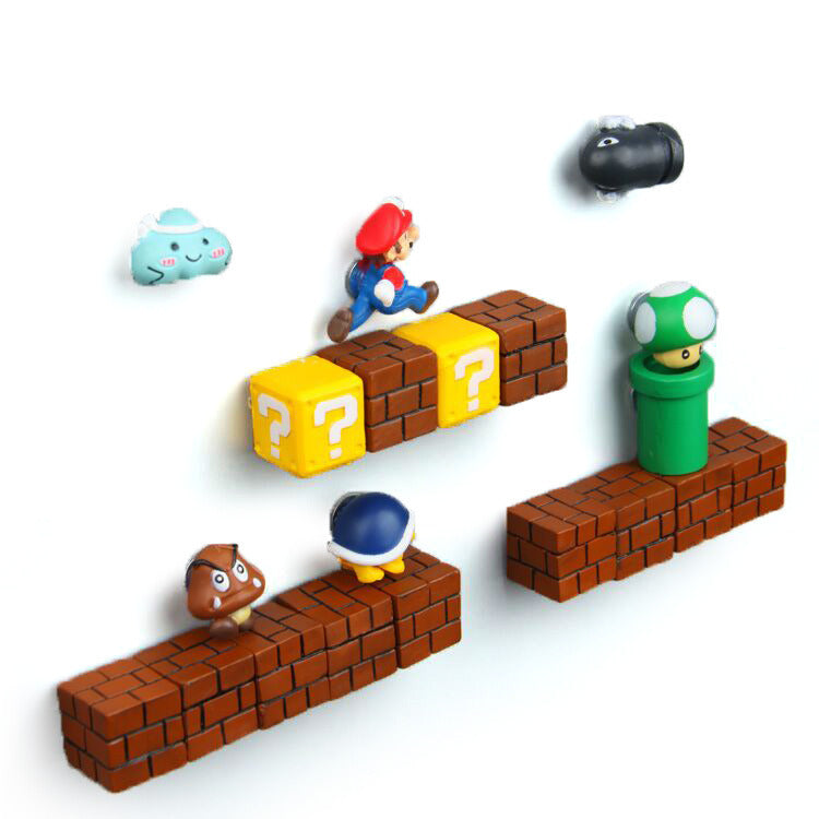 RYNX | Mario Refrigerator Magnets - Gaming Fun in Your Kitchen