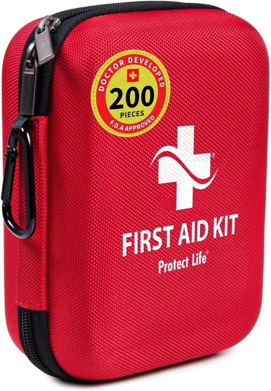 Rynx | First Aid Kit for Home/Businesses - Emergency Kit/Travel First Aid Kit for Car. Small, Mini First Aid Bag Survival/Medical Kit. Hiking First Aid Kit Camping/Backpack kit