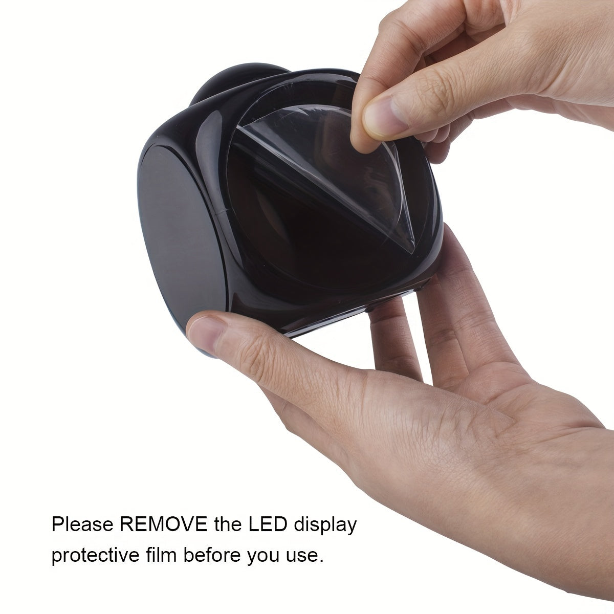 Rynx | TimeCast - LCD Digital Alarm Clock with Sleep Timer