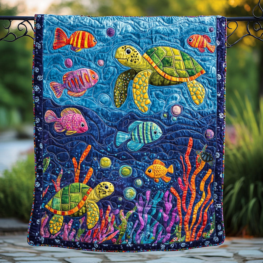 Rynx | Turtle quilt