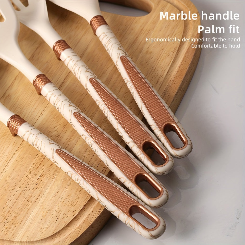 RYNX | Cooking - Cooking fun with the Elegant Silicone Kitchen Utensil Set