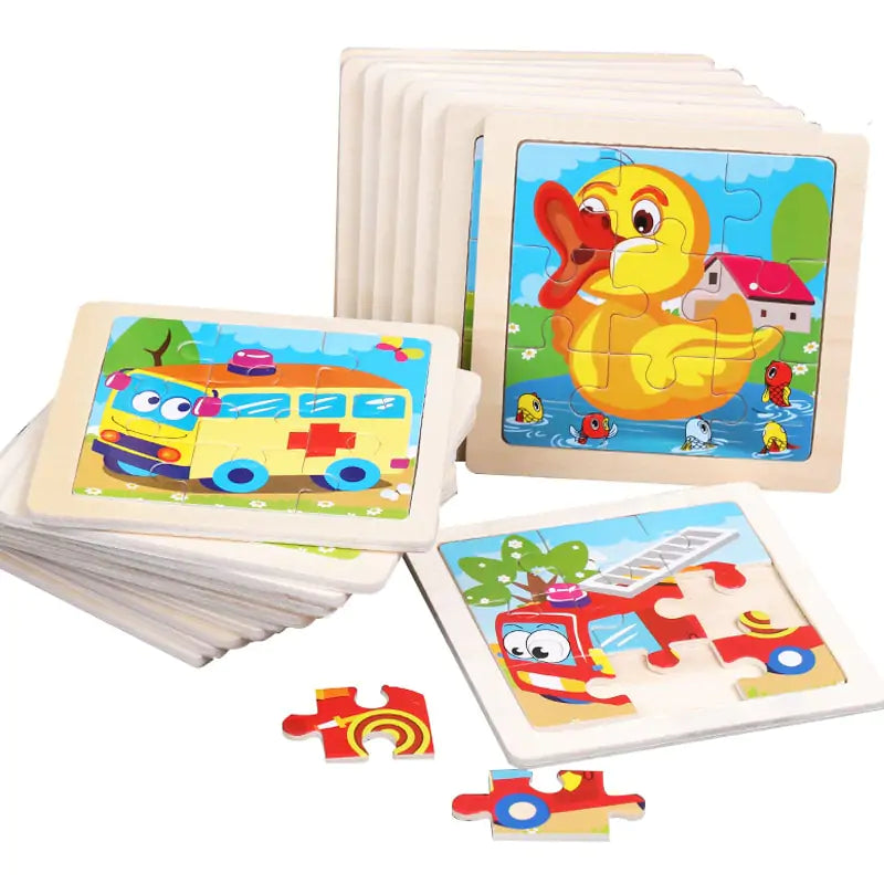 Rynx | Kids Wooden 3D Puzzle
