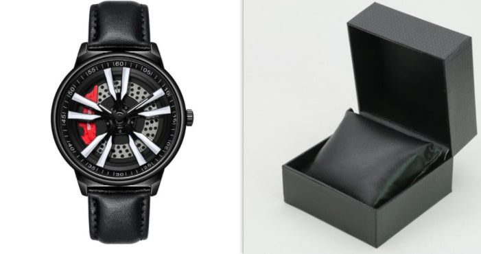 Rynx | Men's Creative Cool Dial Rotating Wheel Quartz Watch