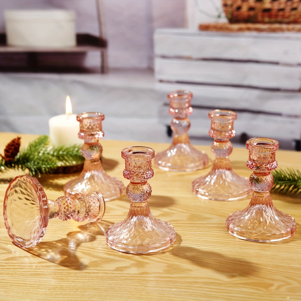 Rynx | Pink Crystal Chandeliers - Romantic Decoration for Christmas and Holidays