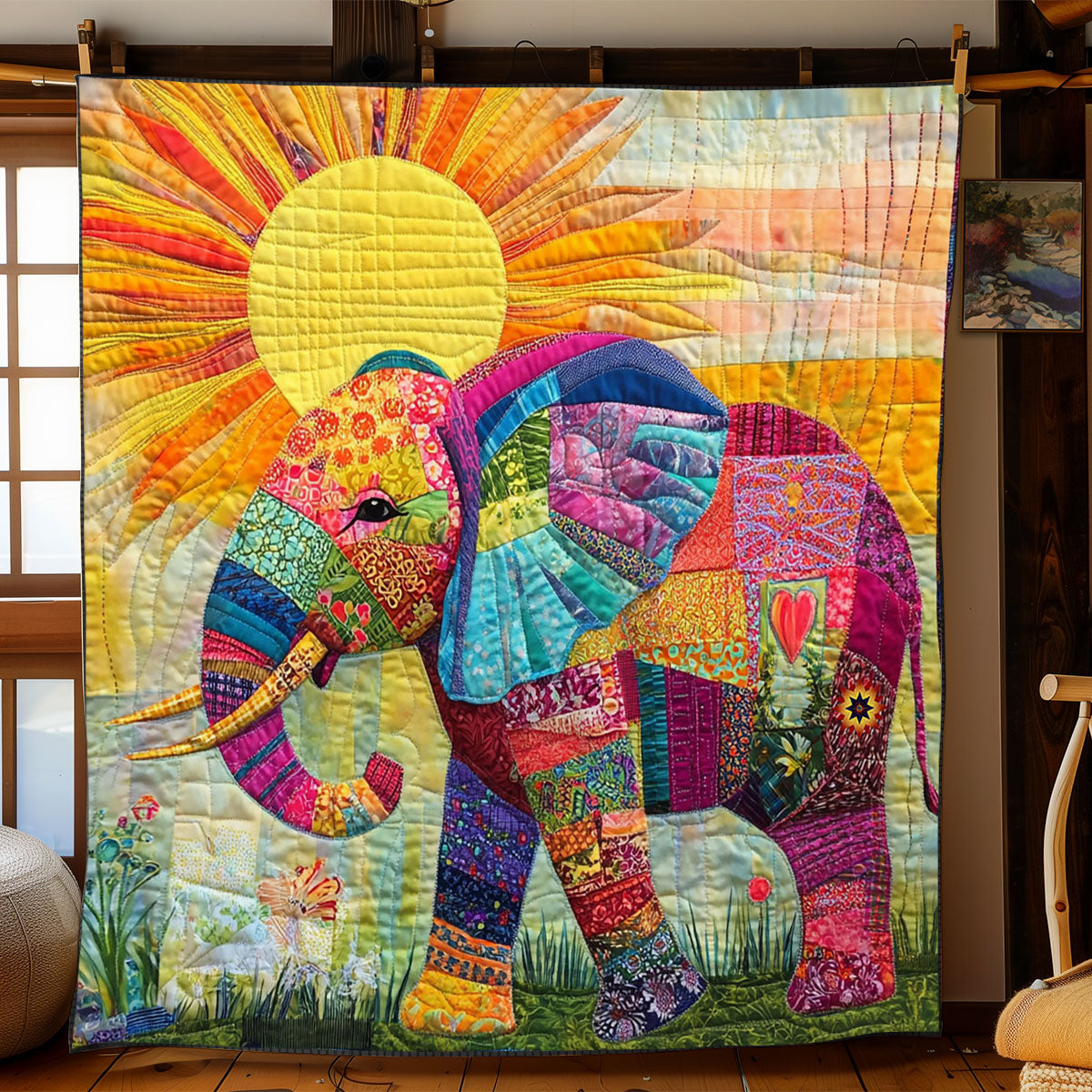 Rynx | Patchwork Elephant Blanket