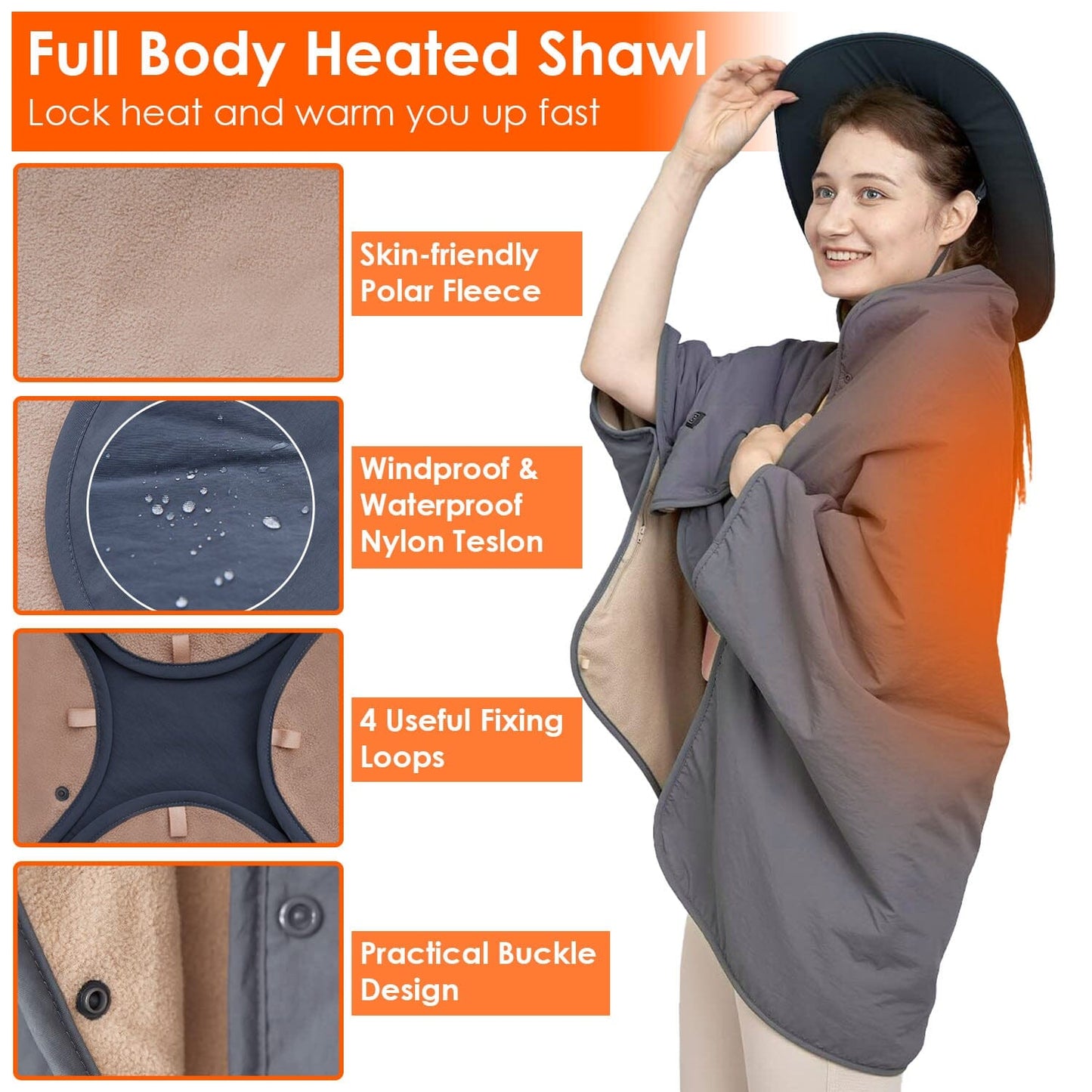 Rynx | Electric WARM throw Full body Sjall
