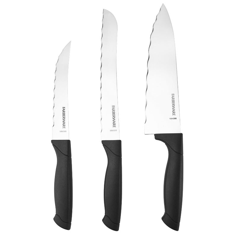 Rynx | 23-piece set in stainless steel cutlery and utensils - Never needs sharpening Dishwasher safe