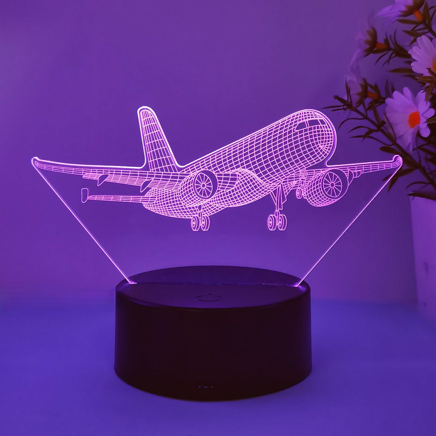 Rynx | SkyGlow - 3D Fly Acrylic Night Light with USB, LED Table Lamp