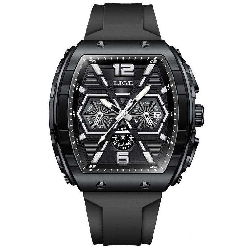 Rynx | Luxurious Square Waterproof Chronograph Watch