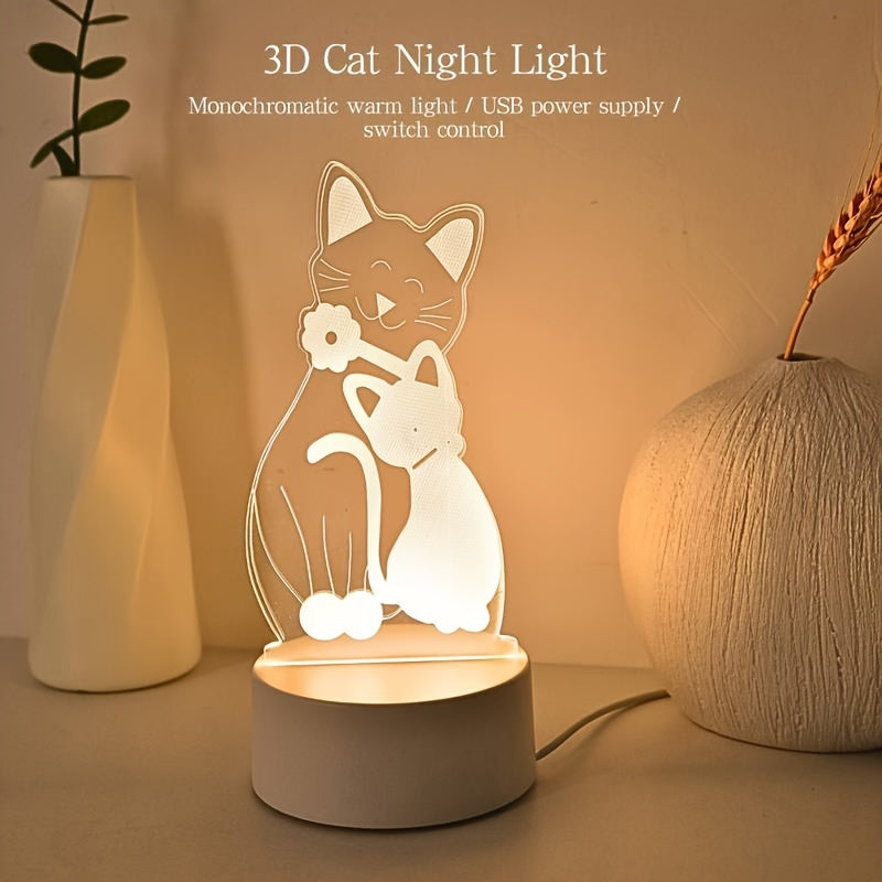 Rynx | GlowPair - Art Deco Dimmable Cat Pair Night Light