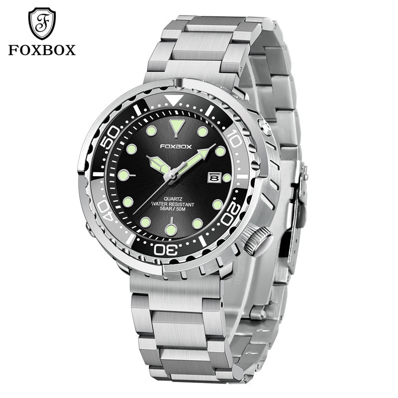 Rynx | Men's Quartz Watch Three-Hand Calendar Waterproof