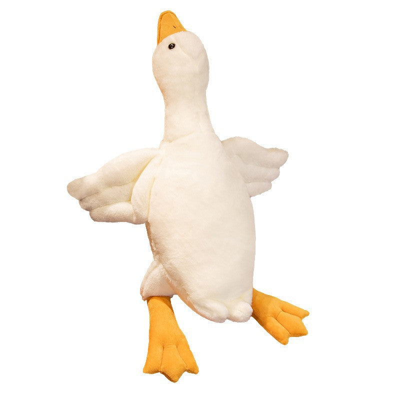 RYNX | Large White Goose Plush Pillow Sleeping Stuffed Animal