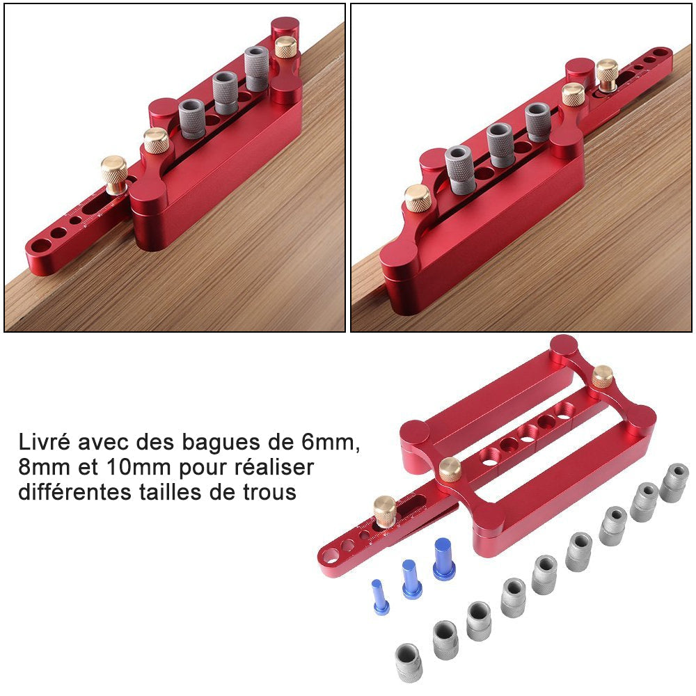 Rynx | Kit for adjustable self-centering drilling jig