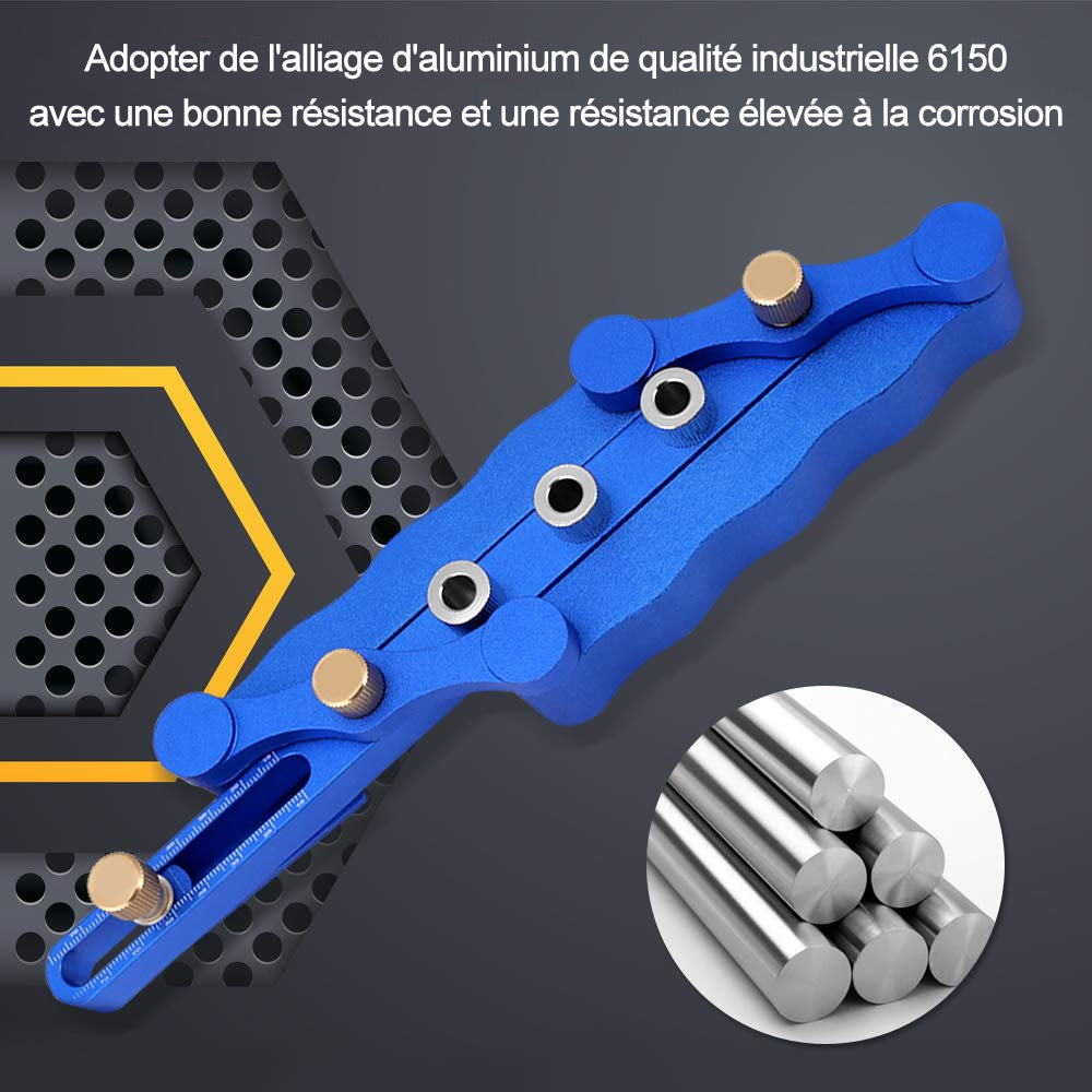 Rynx | Kit for adjustable self-centering drilling jig