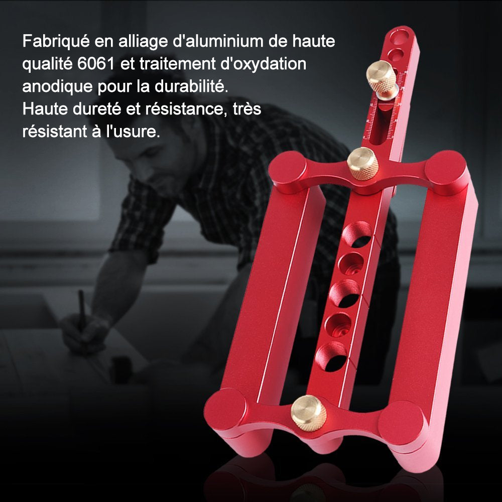 Rynx | Kit for adjustable self-centering drilling jig