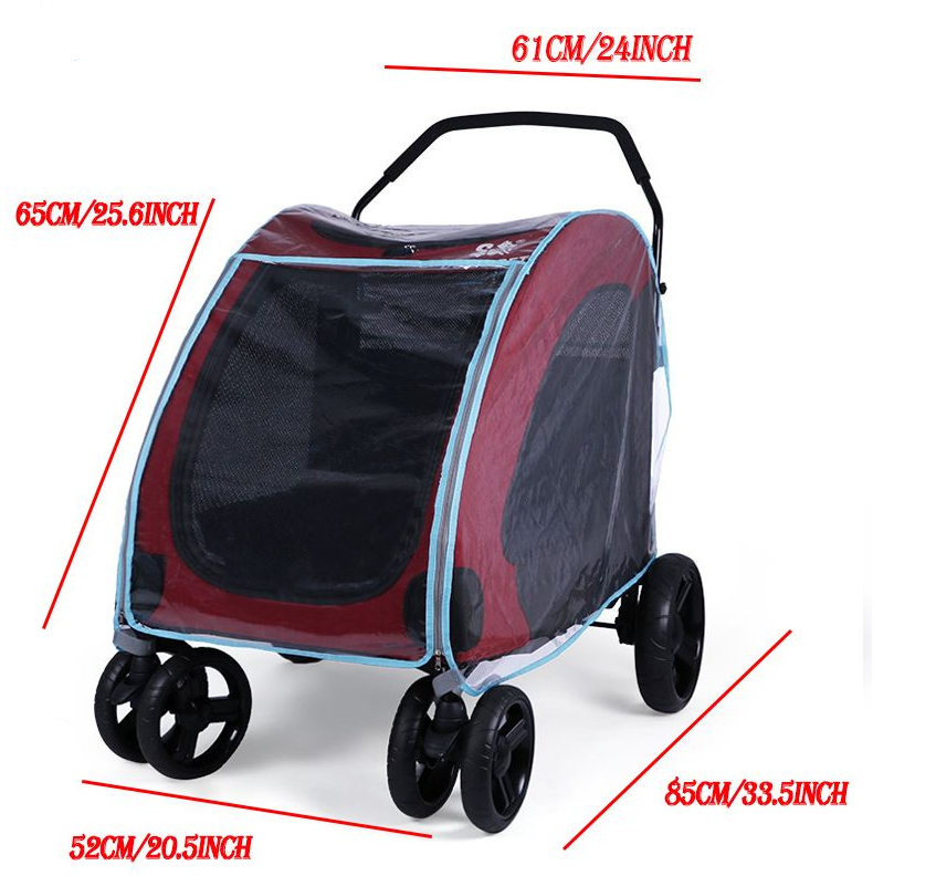 RYNX | Stroller rain and wind protection for cats and dogs