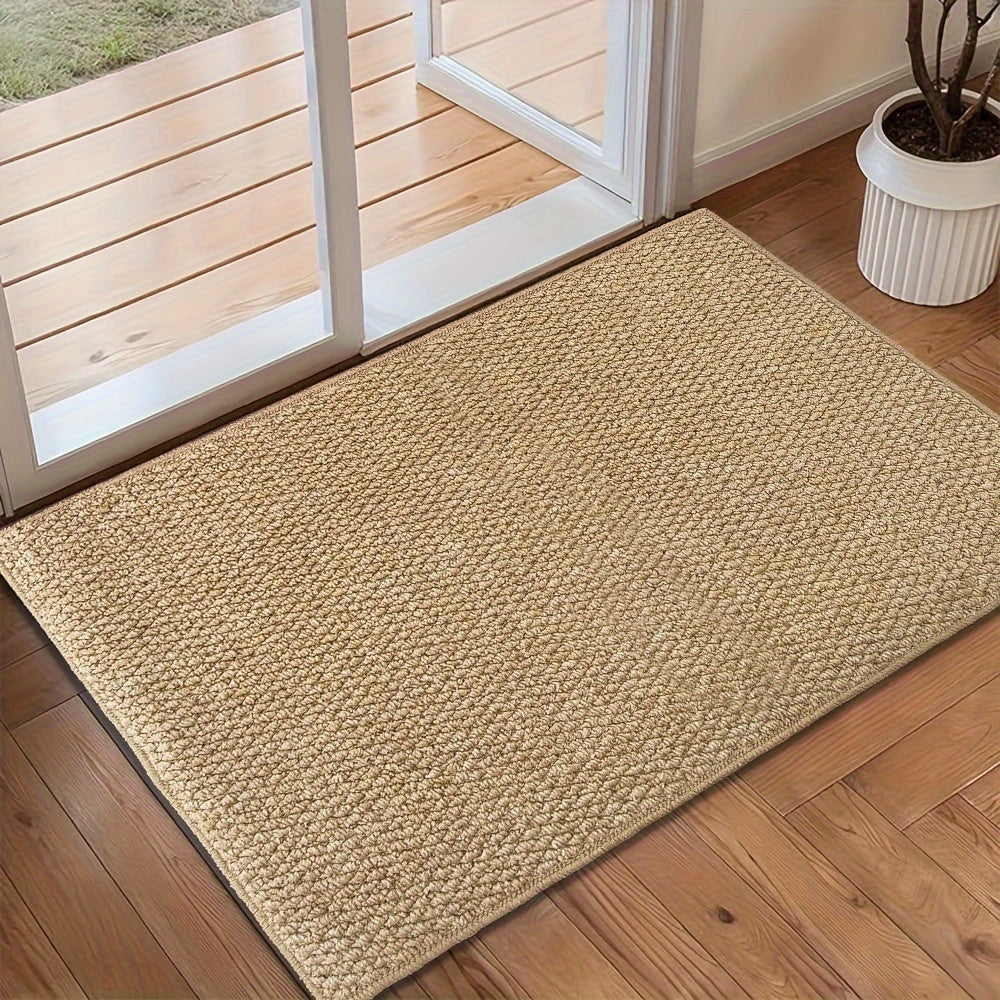 Rynx | Jute-like Door Mat – Soft, Absorbent and Easy to Clean, Suitable for Indoor and Outdoor