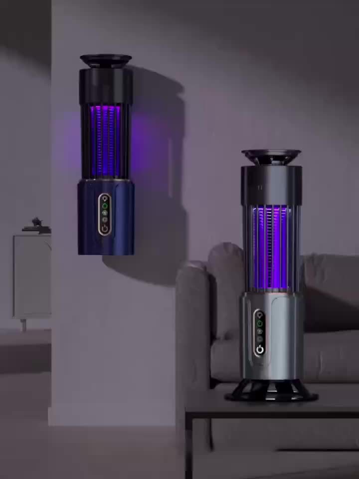 Rynx | Rechargeable Multi-Functional Mosquito Killer Lamp - USB Powered, Dual Light Colors, Indoor and Outdoor Bug Zapper for Home, Bedroom, Office, RV, Camping - Effective and Easy to Clean