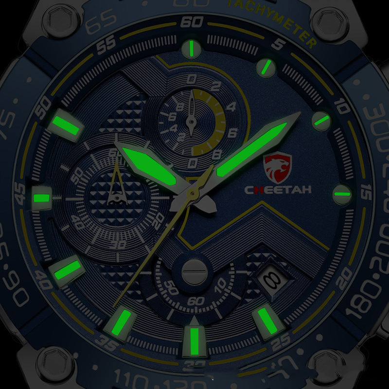 Rynx | Men's Sports Watch Multifunction Tool Luminous Hands
