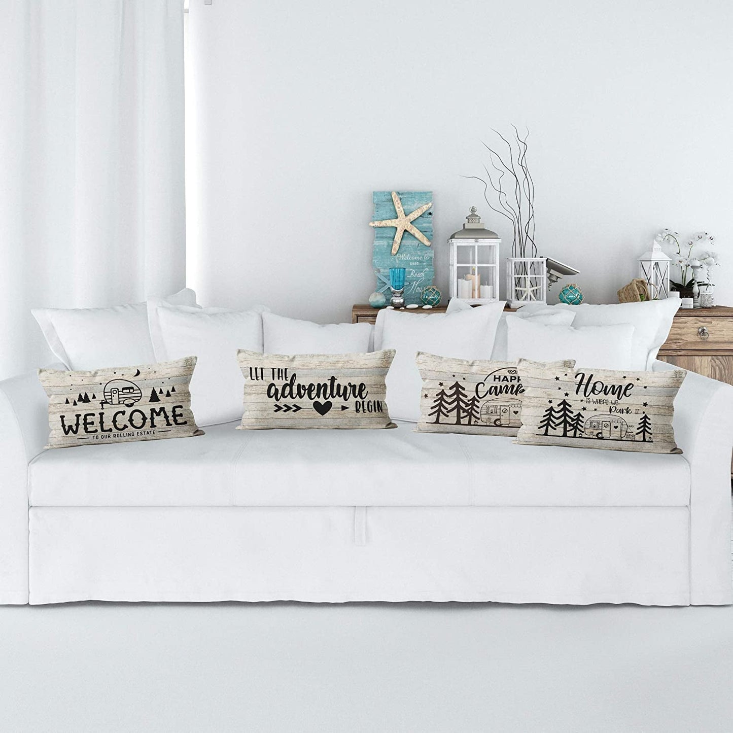 Rynx | Set with 4 Camping Cushions
