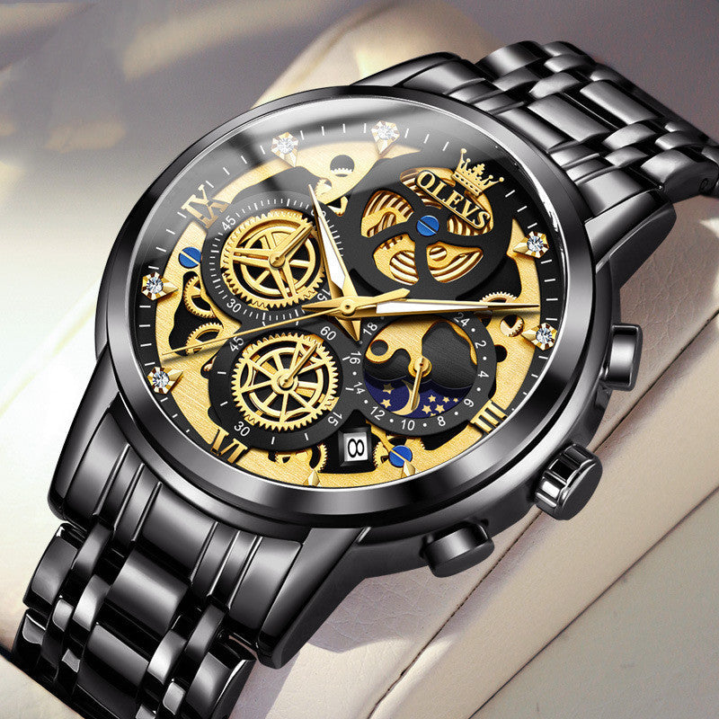 Rynx | Men's Quartz Multifunctional Chronograph Watch