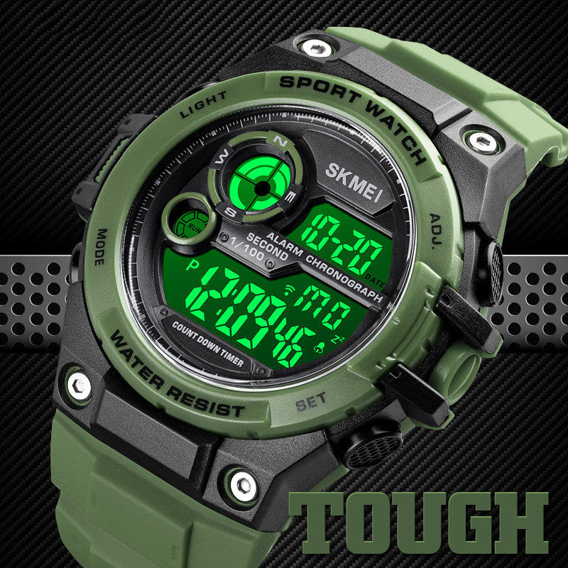 Rynx | Men's waterproof outdoor luminous multifunctional sports electronic watch