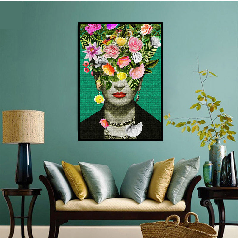 Rynx | Kahlo Wandkunst Leinwand Dekorative Bilder Poster Druck Wandkunst Raumdekoration