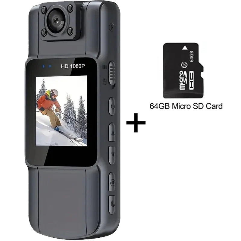 Rynx | Full 1080P Police Body Camera With Clip