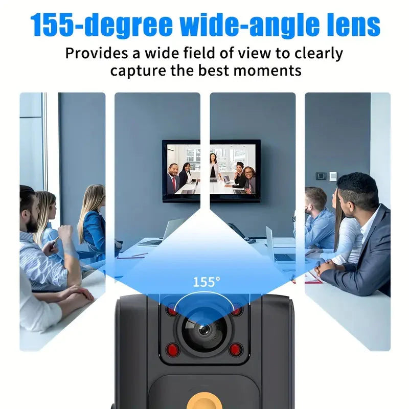 Rynx | Full 1080P Police Body Camera With Clip